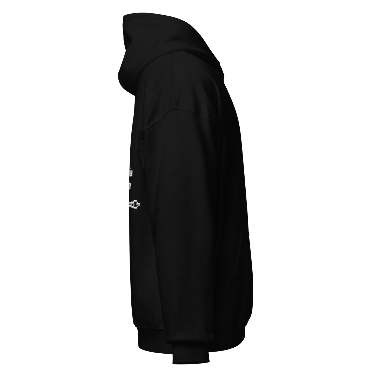 Hoodie Signature Primaire – Je ne dois rien à ce monde
