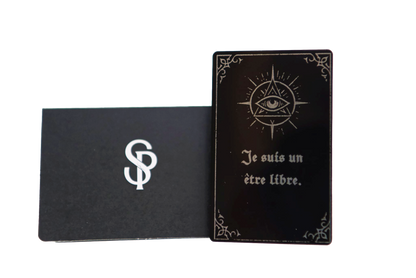Carte Codée Signature Primaire — Je suis un être libre