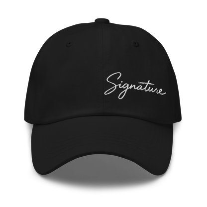 Casquette de Baseball Signature Primaire - Signature