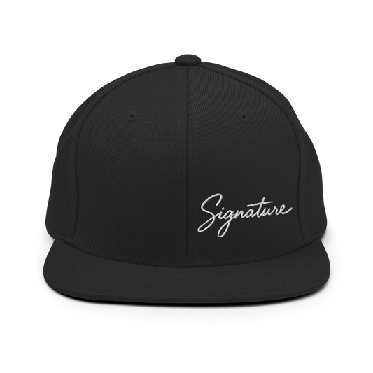 Casquette Snapback Signature Primaire - Signature