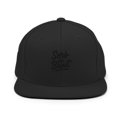 Casquette Snapback Signature Primaire - Sors du Bruit
