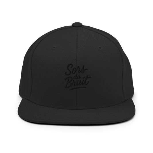 Casquette Snapback Signature Primaire - Sors du Bruit