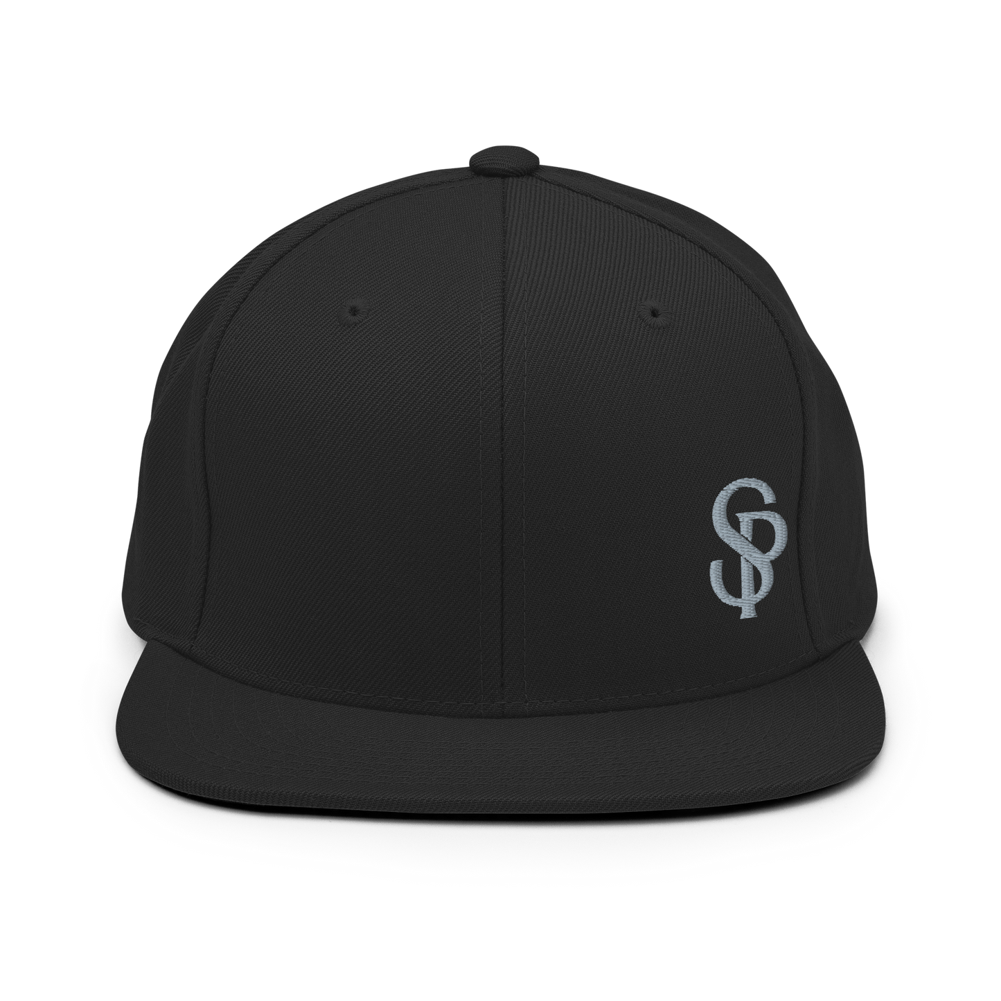 Casquette Snapback Signature Primaire - Noir et Cendre