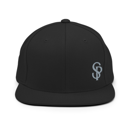Casquette Snapback Signature Primaire - Noir et Cendre