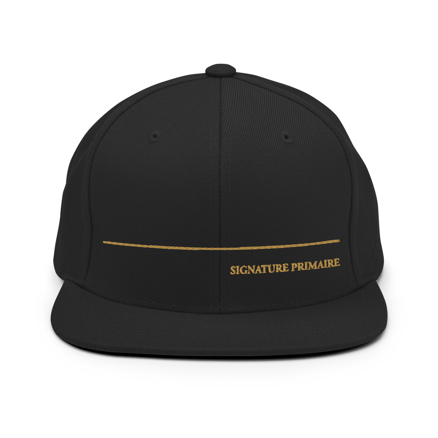 Casquette Snapback Signature Primaire - Ligne de vérité