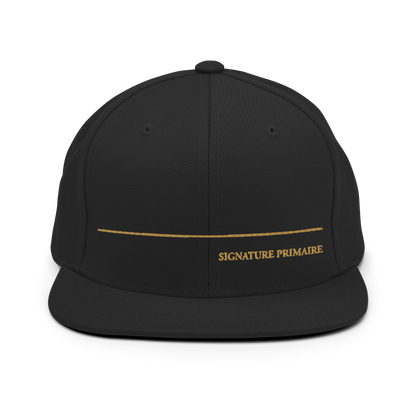 Casquette Snapback Signature Primaire - Ligne de vérité