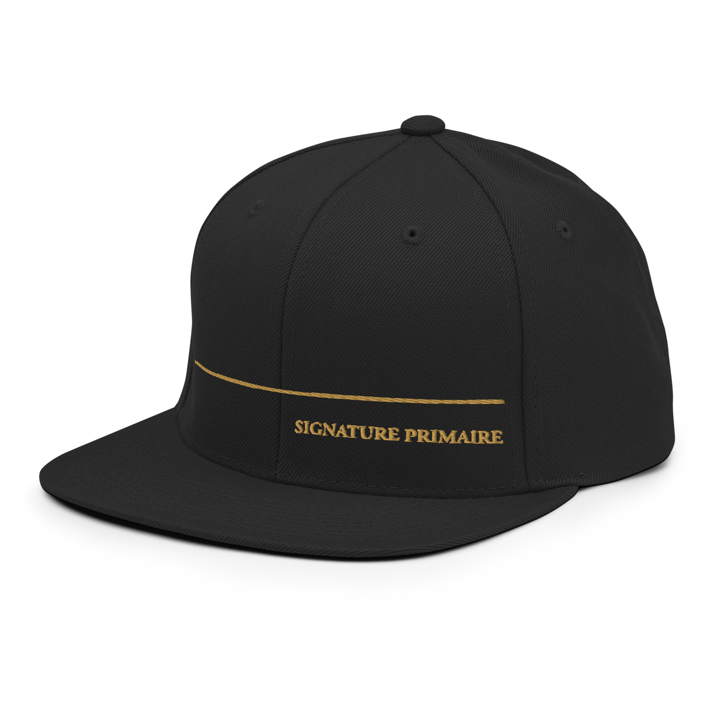 Casquette Snapback Signature Primaire - Ligne de vérité