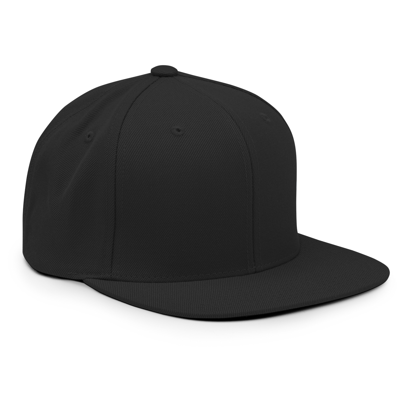 Casquette Snapback Signature Primaire - Noir et Cendre