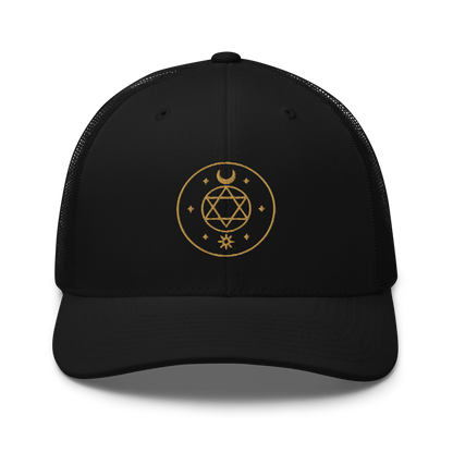 Casquette Trucker Retro Signature Primaire - Arcanes
