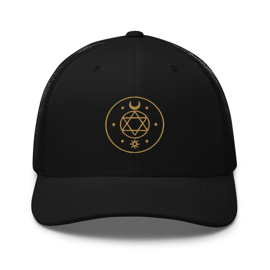 Casquette Trucker Retro Signature Primaire - Arcanes