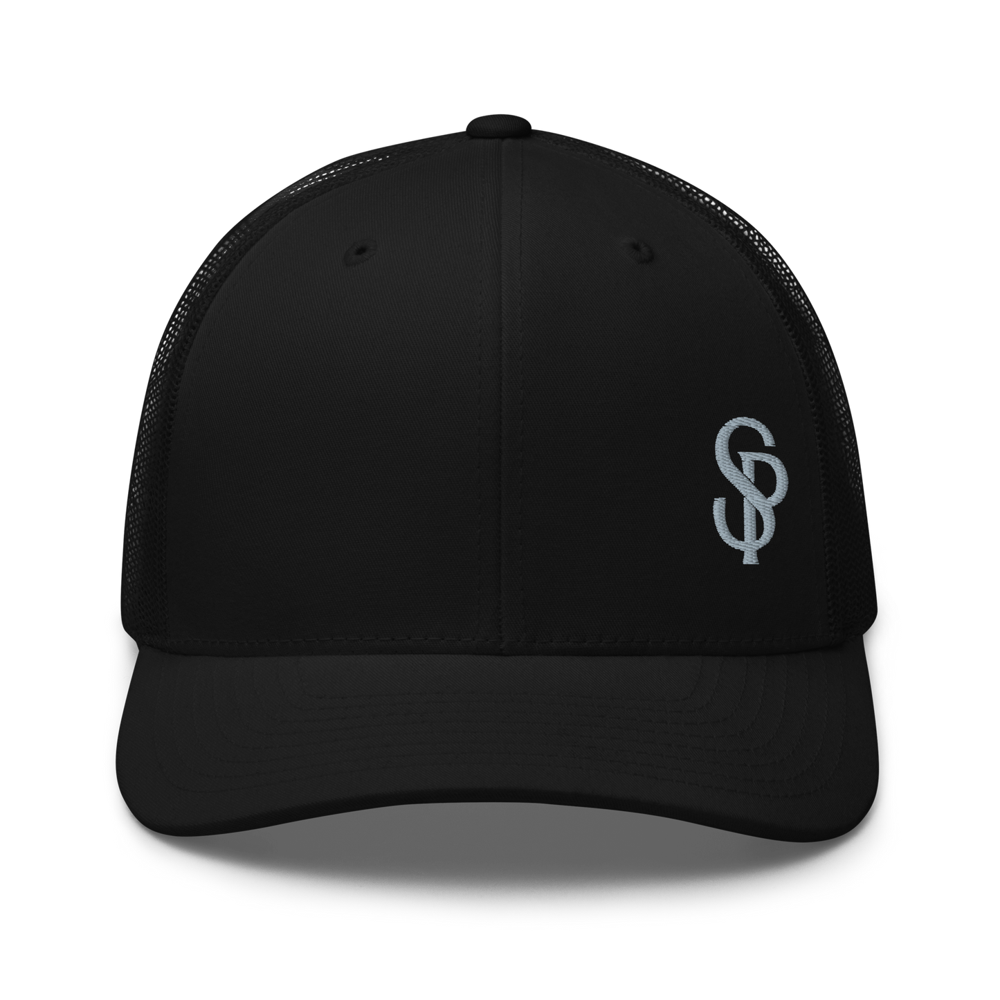 Casquette Trucker Retro - Noir et Cendre