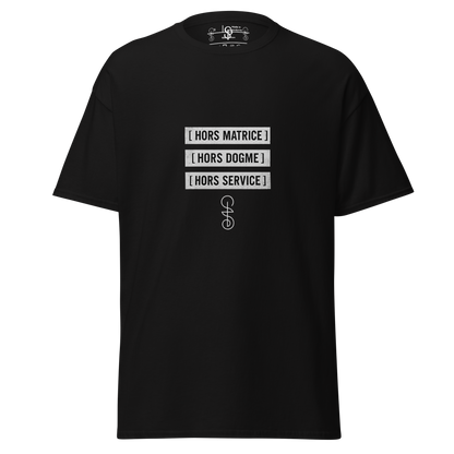 T-shirt Signature Primaire — Hors matrice, hors dogme, hors service