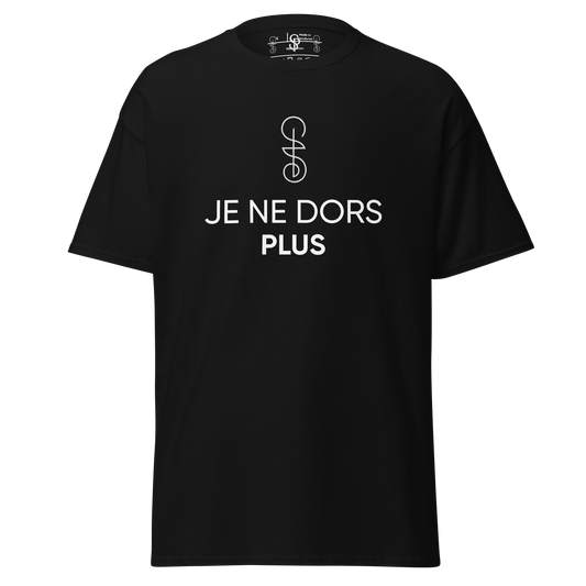 T-Shirt Signature Primaire - Je ne dors plus