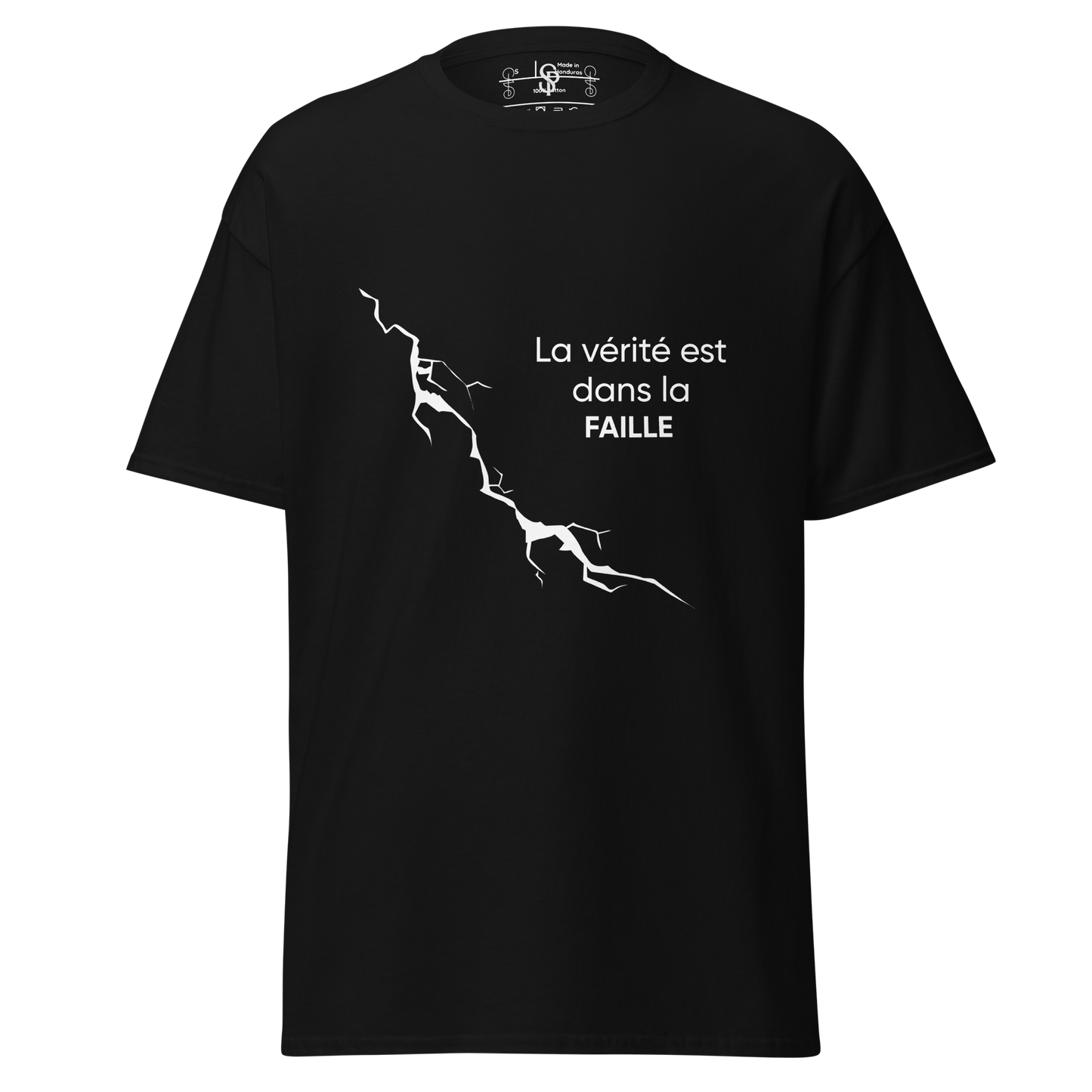 T-Shirt Signature Primaire - La vérité est dans la faille