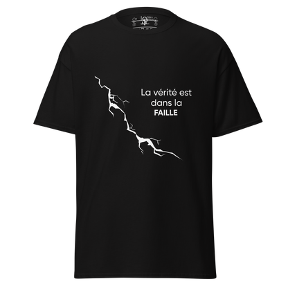 T-Shirt Signature Primaire - La vérité est dans la faille