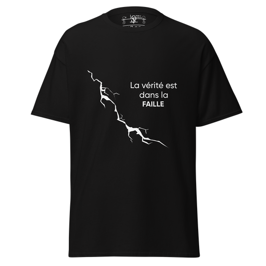 T-Shirt Signature Primaire - La vérité est dans la faille