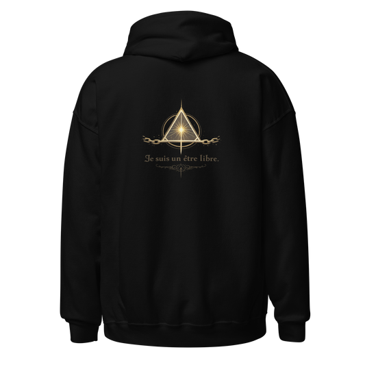 Hoodie Signature Primaire – Je suis un être libre