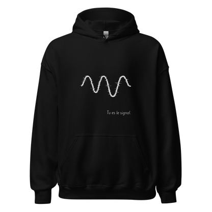 Hoodie Signature Primaire – Fréquence libre