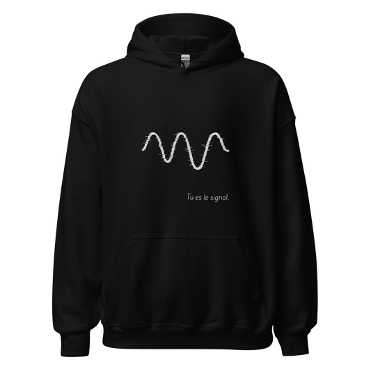 Hoodie Signature Primaire – Fréquence libre