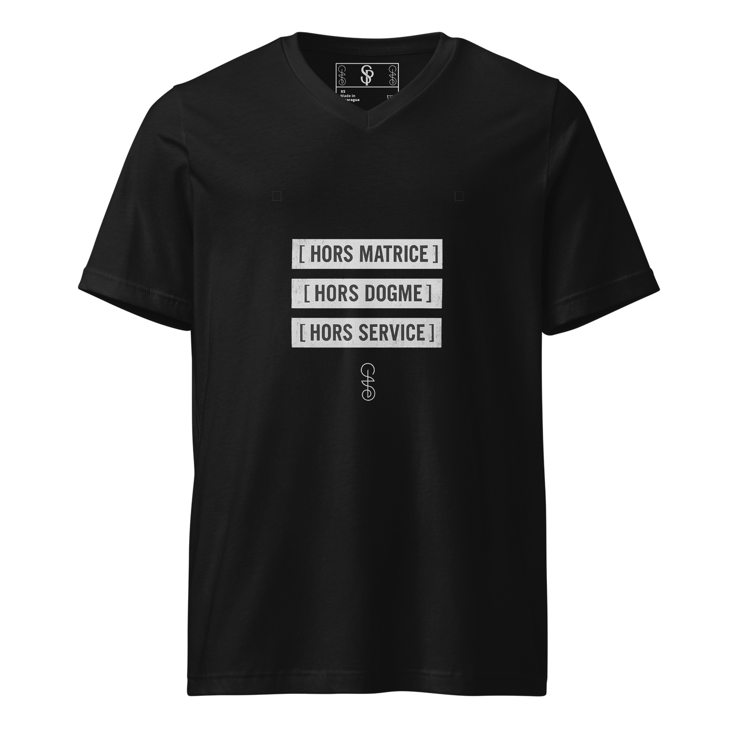 T-shirt Signature Primaire — Hors matrice, hors dogme, hors service