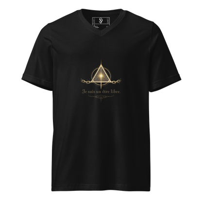 T-shirt Signature Primaire — Je suis un être libre.